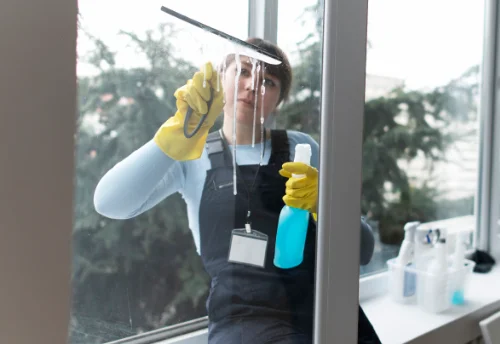 Nettoyage de vitres intérieures et extérieures à Saint-Léger-Magnazeix